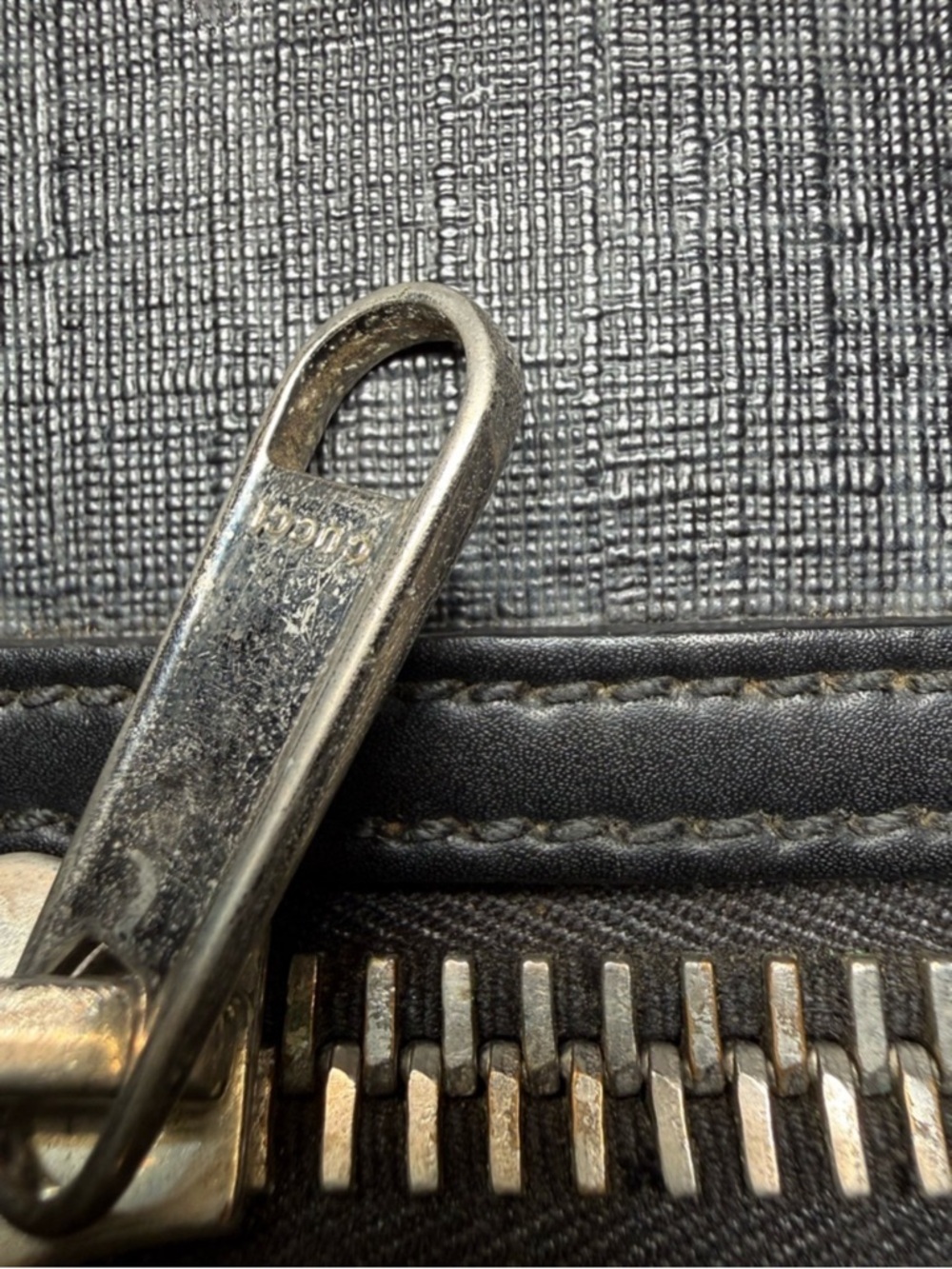 Gucci Black Monogram Messenger Bag with Red/Blue Strap - Picture 5 of 15